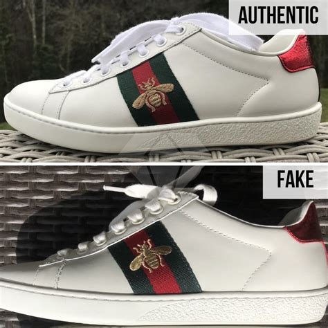 gucci not fake shoe|how to check gucci shoes.